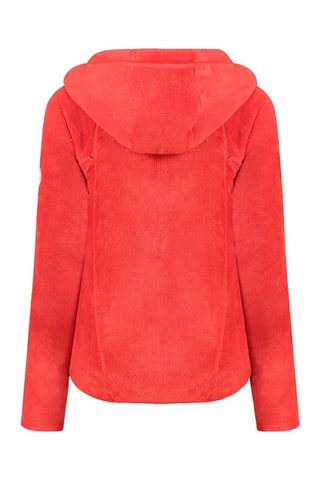 Fleece Jasje met Capuchon Uternel - Rood