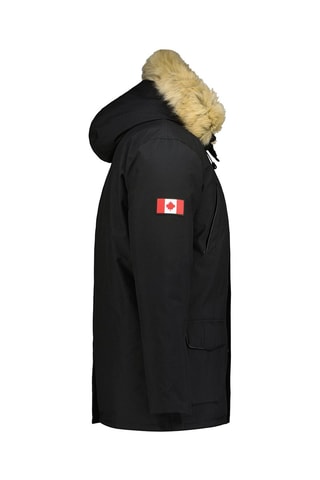 Parka à capuche Claudana - Noir