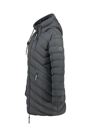 Doudoune longue Clarisana - Gris foncé