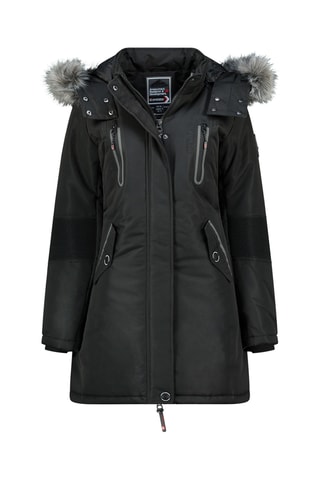 Veste à capuche Coralyana - Noir