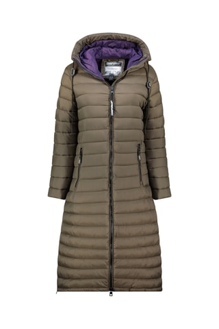 Doudoune longue Azulana - Kaki