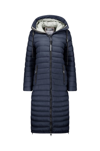 Doudoune longue Azulana - Bleu marine