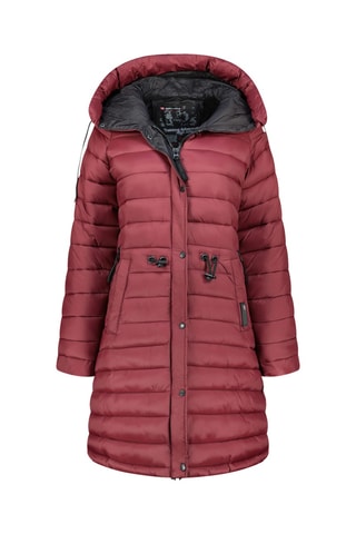 Doudoune à capuche Batigana - Bordeaux