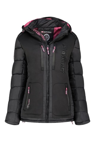 Doudoune à capuche Beachana - Noir