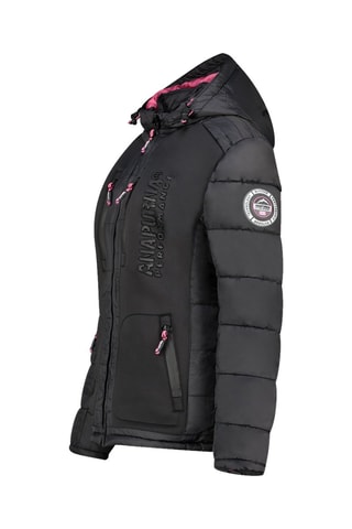 Doudoune à capuche Beachana - Noir