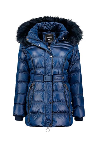 Doudoune longue Aimeraudana Bleu marine