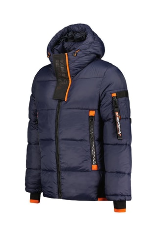 Doudoune à capuche Calixana - Bleu marine