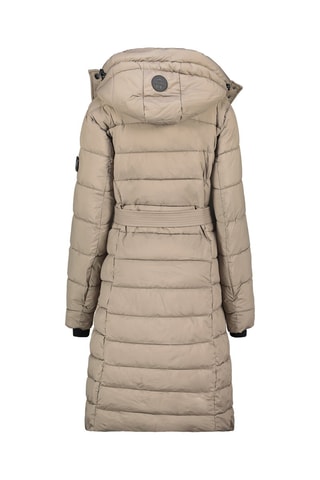 Doudoune longue Cabana - Taupe