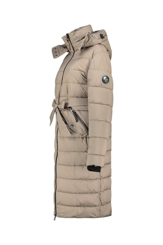 Doudoune longue Cabana - Taupe
