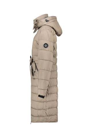 Doudoune longue Cabana - Taupe