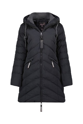 Doudoune longue Clarisana - Noir