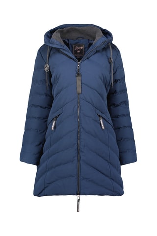 Doudoune longue Clarisana - Bleu marine