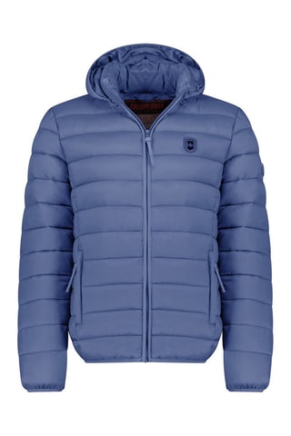 Doudoune à capuche Amitalana - Bleu