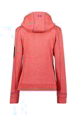Sweat à capuche Telectrana - Corail chiné