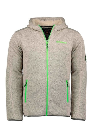 Sweat polaire Trombonana Gris clair chiné