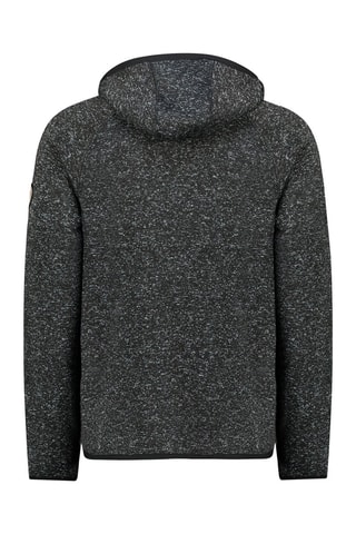 Sweat polaire à capuche Tiparniana - Noir