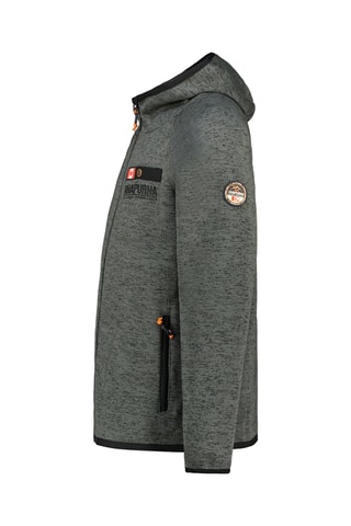 Sweat polaire à capuche Tiparniana - Gris foncé