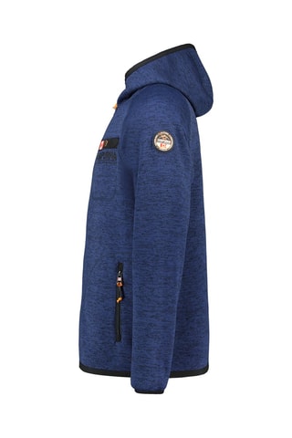 Sweat polaire à capuche Tiparniana - Bleu marine