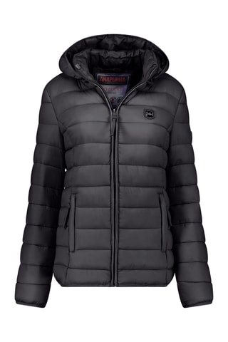 Doudoune à capuche Akitalana - Noir