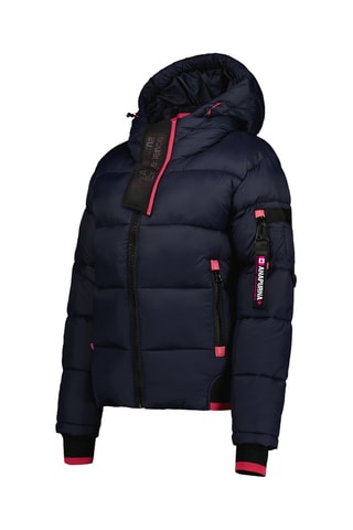 Doudoune à capuche Calixana - Bleu marine