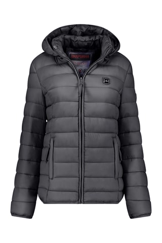 Doudoune à capuche Akitalana - Gris foncé