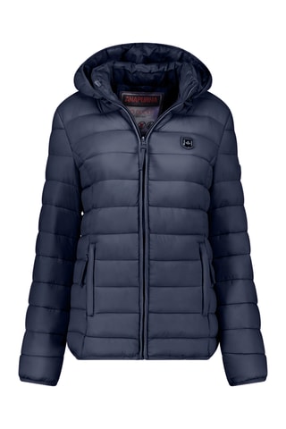 Doudoune à capuche Akitalana - Bleu marine