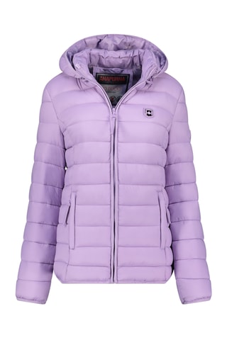 Doudoune à capuche Akitalana - Mauve