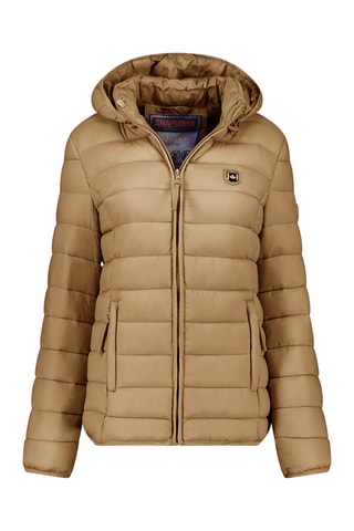 Doudoune à capuche Akitalana - Taupe