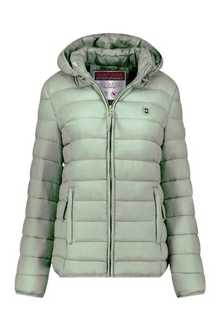 Doudoune à capuche Akitalana - Vert d’eau