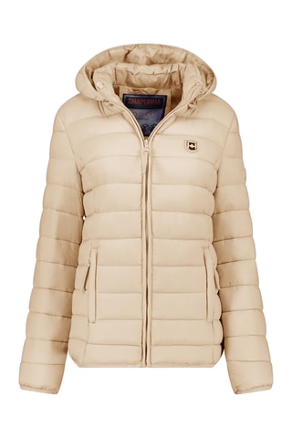 Doudoune à capuche Akitalana - Beige