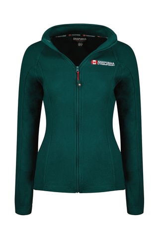 Fleece Sweater Tonneau - Donkergroen