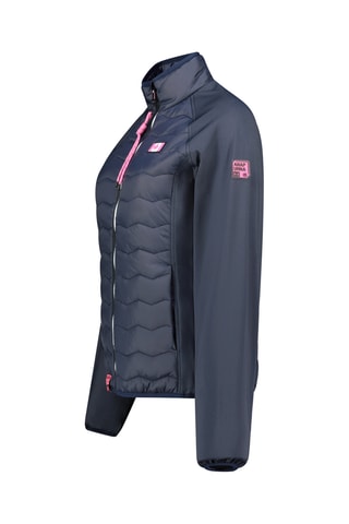 Gewatteerde Jas Softshell Tropperana - Marineblauw