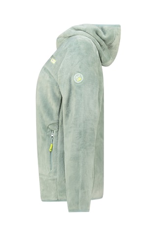 Fleece Jasje met Capuchon Uternel - Zeegroen