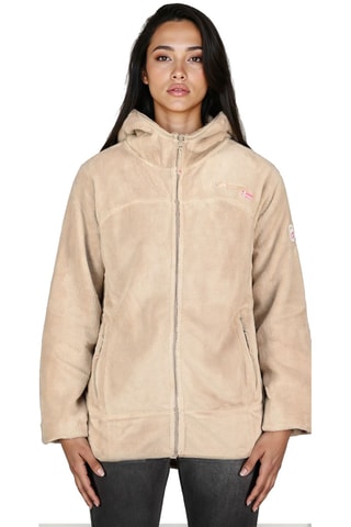 Fleece Jasje met Capuchon Uternel - Beige