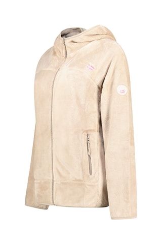 Fleece Jasje met Capuchon Uternel - Beige