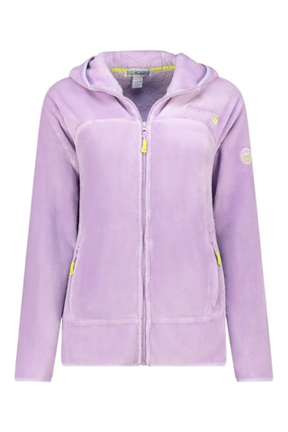 Fleece Jasje met Capuchon Uternel - Paars 