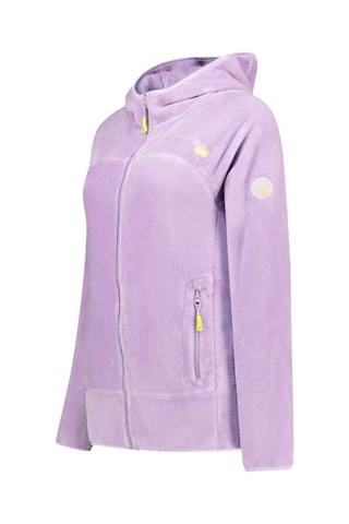 Fleece Jasje met Capuchon Uternel - Paars 