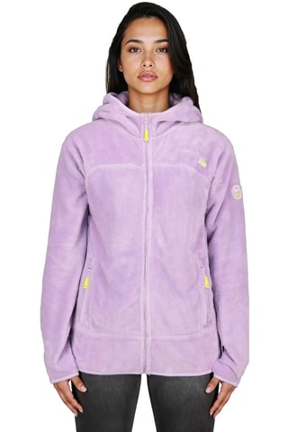 Fleece Jasje met Capuchon Uternel - Paars 