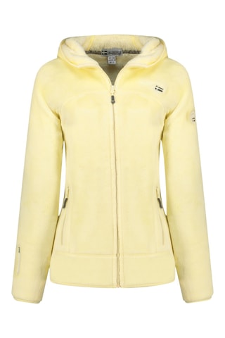 Fleece Jasje met Capuchon Uternel - Geel 