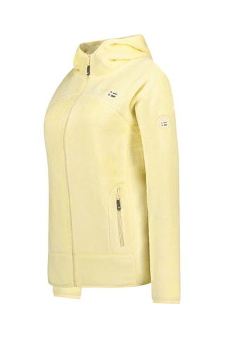 Fleece Jasje met Capuchon Uternel - Geel 