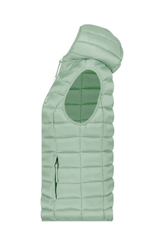 Doudoune sans manches Vakitalana - Vert d’eau