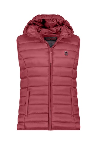 Doudoune sans manches Vakitalana - Bordeaux