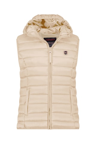 Doudoune sans manches Vakitalana - Beige