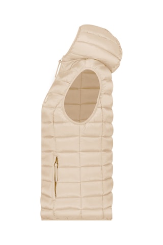 Doudoune sans manches Vakitalana - Beige