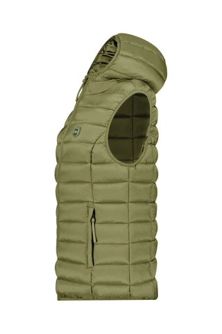 Doudoune sans manches Vakitalana - Vert olive
