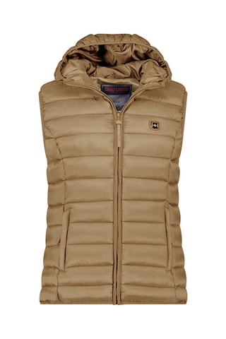 Doudoune sans manches Vakitalana - Taupe