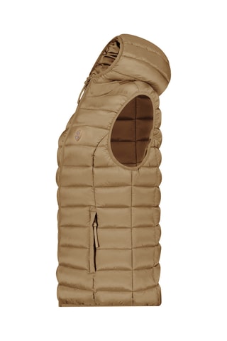 Doudoune sans manches Vakitalana - Taupe