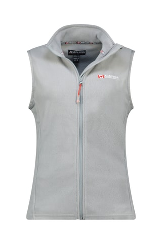 Mouwloze Fleece Sweater Vugana - Lichtgrijs 