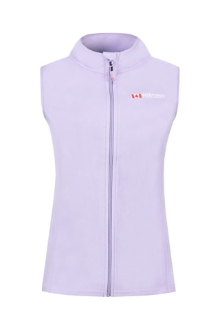 Mouwloze Fleece Sweater Vugana - Lichtpaars