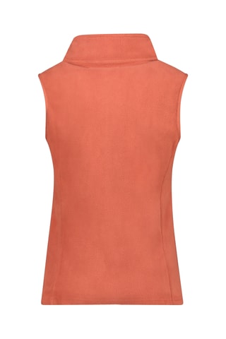 Mouwloze Fleece Sweater Vugana - Steenrood